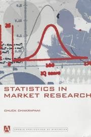 Tapa de Statistics in market research