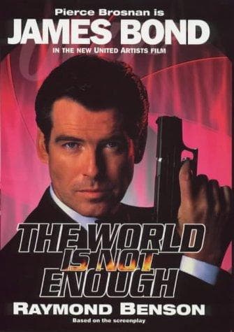 Tapa de The World Is Not Enough (SIGNED)