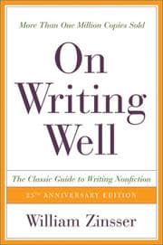 Tapa de On Writing Well