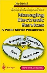 Tapa de Managing electronic services