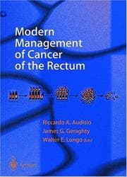 Tapa de Modern management of cancer of the rectum
