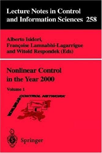Tapa de Nonlinear Control in the Year 2000
