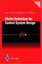 Tapa de Model reduction for control system design