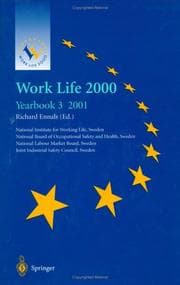 Tapa de Work Life 2000 Yearbook 32001