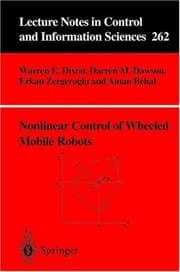 Tapa de Nonlinear control of wheeled mobile robots