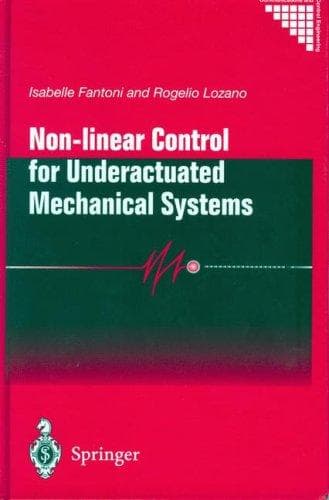 Tapa de Non-linear control for underactuated mechanical systems