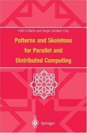 Tapa de Patterns and skeletons for parallel and distributed computing
