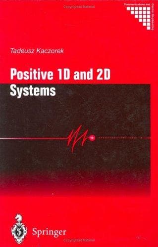 Tapa de Positive 1D and 2D Systems (Communications and Control Engineering)