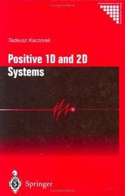 Tapa de Positive 1D and 2D Systems (Communications and Control Engineering)