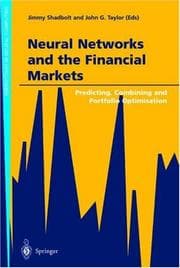 Tapa de Neural networks and the financial markets