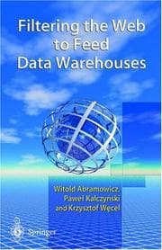 Tapa de Filtering the Web to feed data warehouses