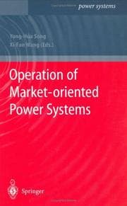 Tapa de Operation of market-oriented power systems