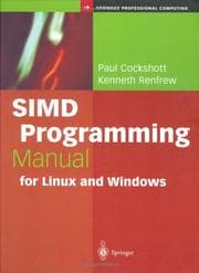 Tapa de SIMD programming manual for Linux and Windows