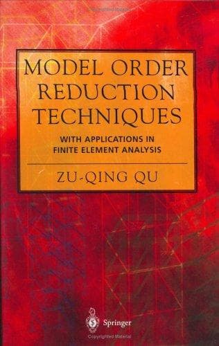 Tapa de Model Order Reduction Techniques