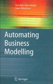 Tapa de Automating business modelling