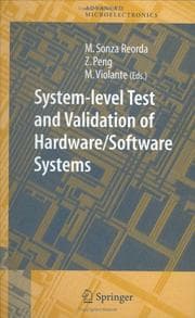 Tapa de System-level test and validation of hardware/software systems
