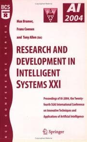 Tapa de Research and development in intelligent systems XXI