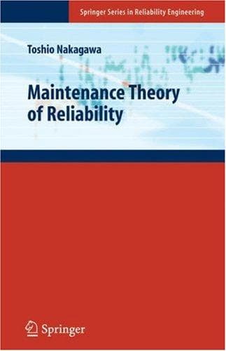 Tapa de Maintenance Theory of Reliability