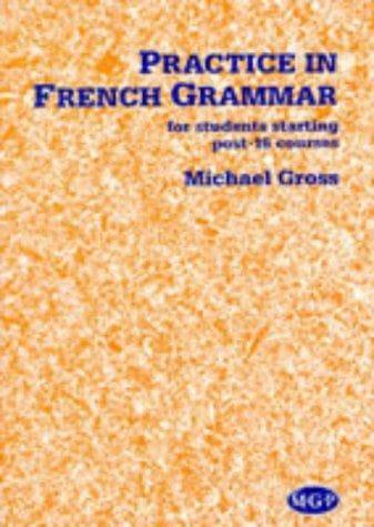 Tapa de Practice in French Grammar