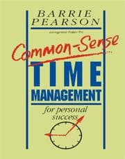 Tapa de Common-sense time management for personal success