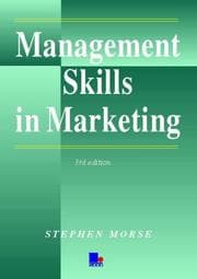 Tapa de Management Skills in Marketing