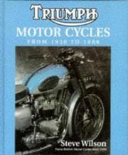 Tapa de Triumph Motorcycles 1950-1988 (British Motor Cycles Since 1950)