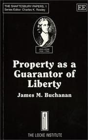 Tapa de Property as a guarantor of liberty