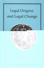 Tapa de Legal origins and legal change