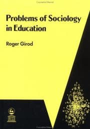 Tapa de Problems of sociology in education