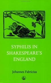 Tapa de Syphilis in Shakespeare's England