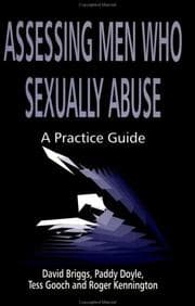 Tapa de Assessing men who sexually abuse