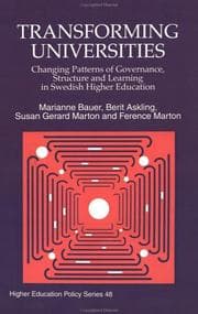 Tapa de Transforming Universities