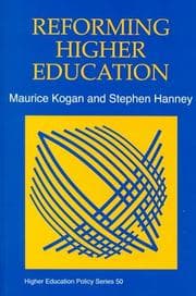 Tapa de Reforming higher education