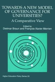 Tapa de Towards a new model of governance for universities?