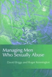 Tapa de Managing men who sexually abuse
