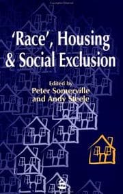 Tapa de 'Race', housing and social exclusion