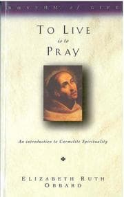 Tapa de To Live Is to Pray (Rhythm of Life)