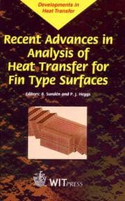 Tapa de Recent advances in analysis of heat transfer for fin type surfaces