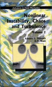 Tapa de Nonlinear instability, chaos, and turbulence