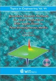 Tapa de Boundary element method for heat conduction