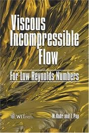 Tapa de Viscous incompressible flow for low Reynolds numbers