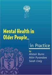 Tapa de Mental health in older people