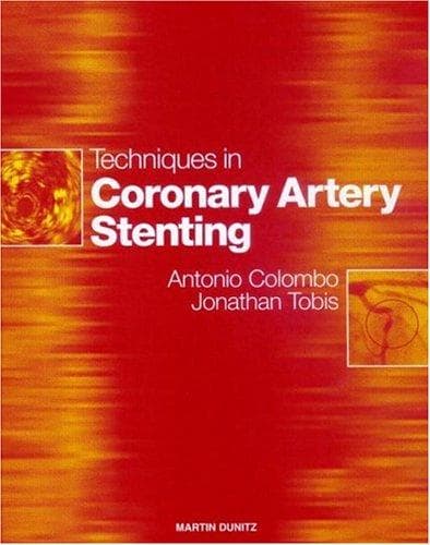 Tapa de Techniques in coronary artery stenting