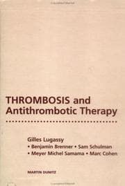 Tapa de Thrombosis and Anti-Thrombotic Treatment