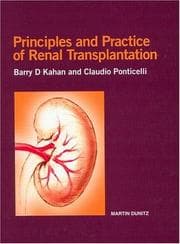 Tapa de Principles and practice of renal transplantation
