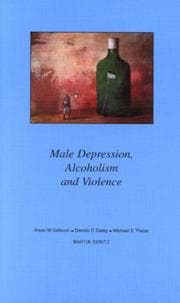 Tapa de Male depression, alcoholism and violence