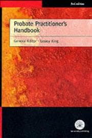 Tapa de Probate Practitioner's Handbook