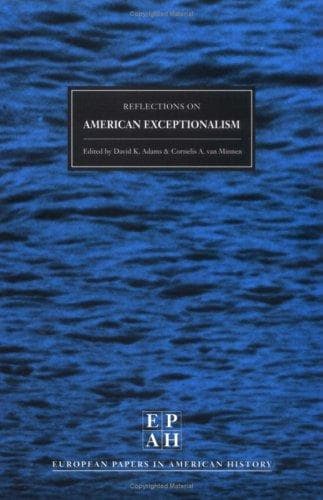 Tapa de Reflections on American exceptionalism