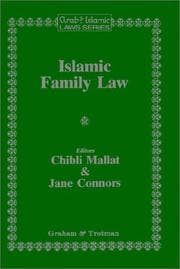 Tapa de Islamic family law