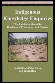 Tapa de Indigenous knowledge inquiries